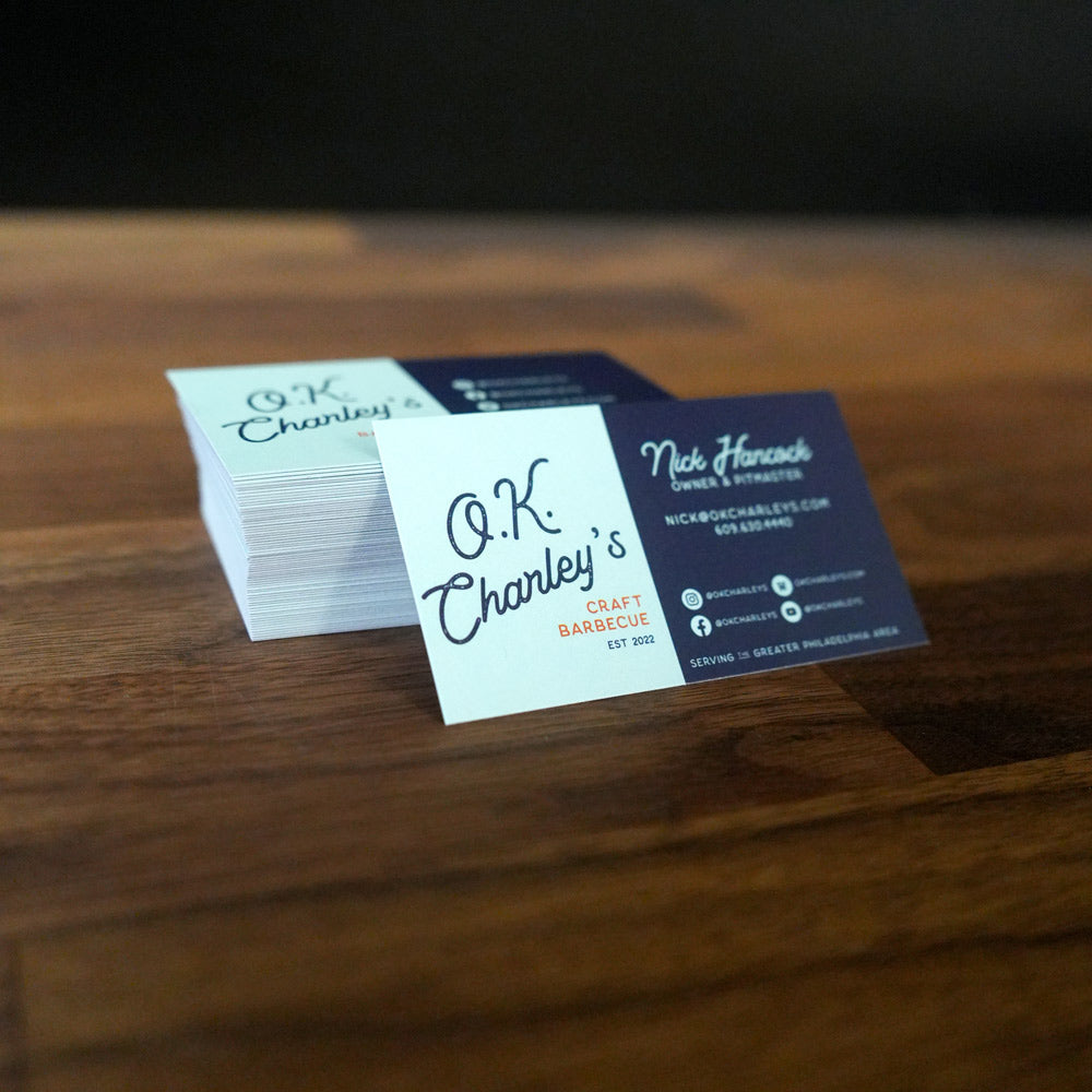 Standard Business Cards (Square Corners)