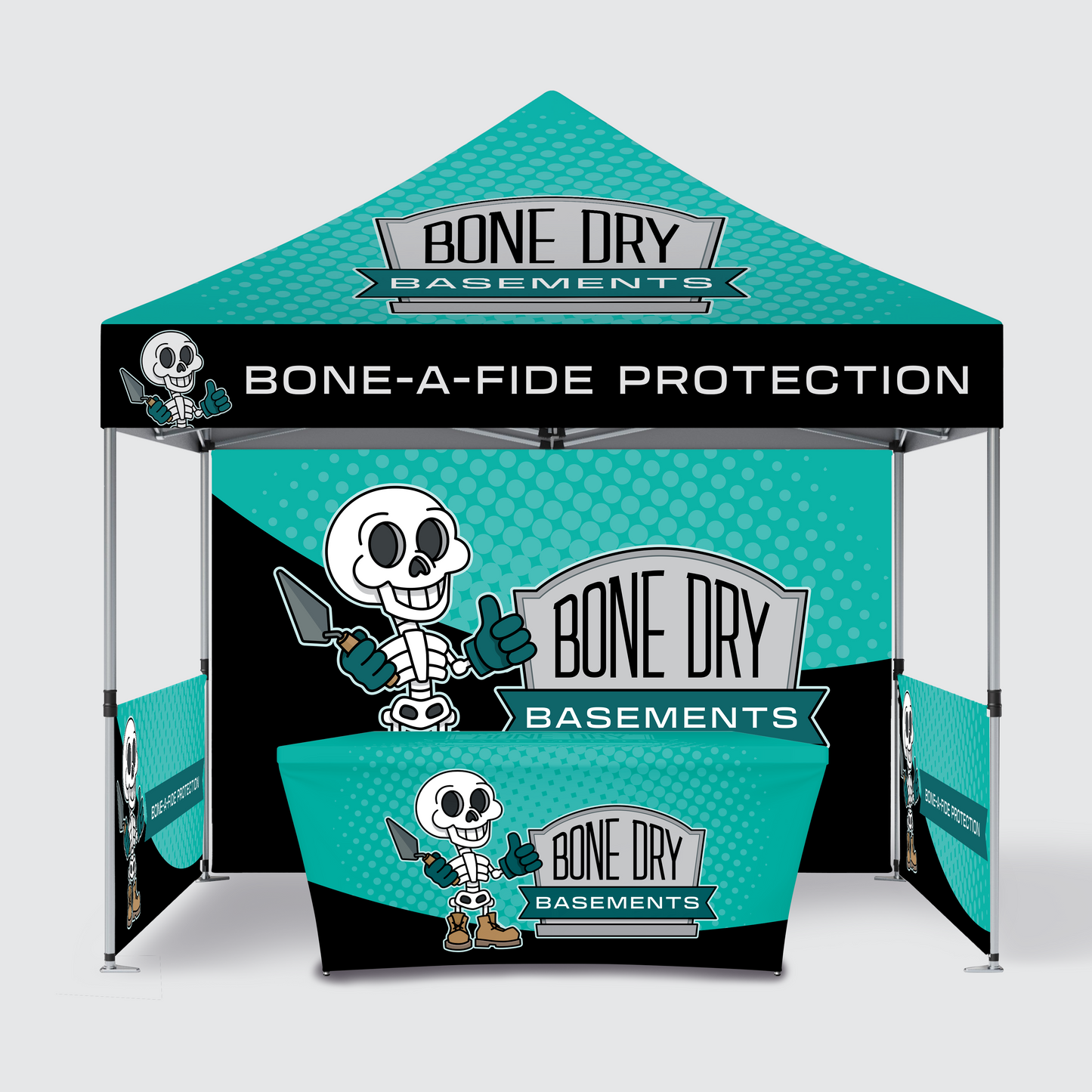 10' x 10' Custom Tent Kit 5