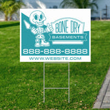 Economy Lawn Sign (1 Color)